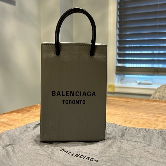 Authentic Balenciaga Toronto Mini Bag with Cross-Body Strap. - Picture 1 of 7